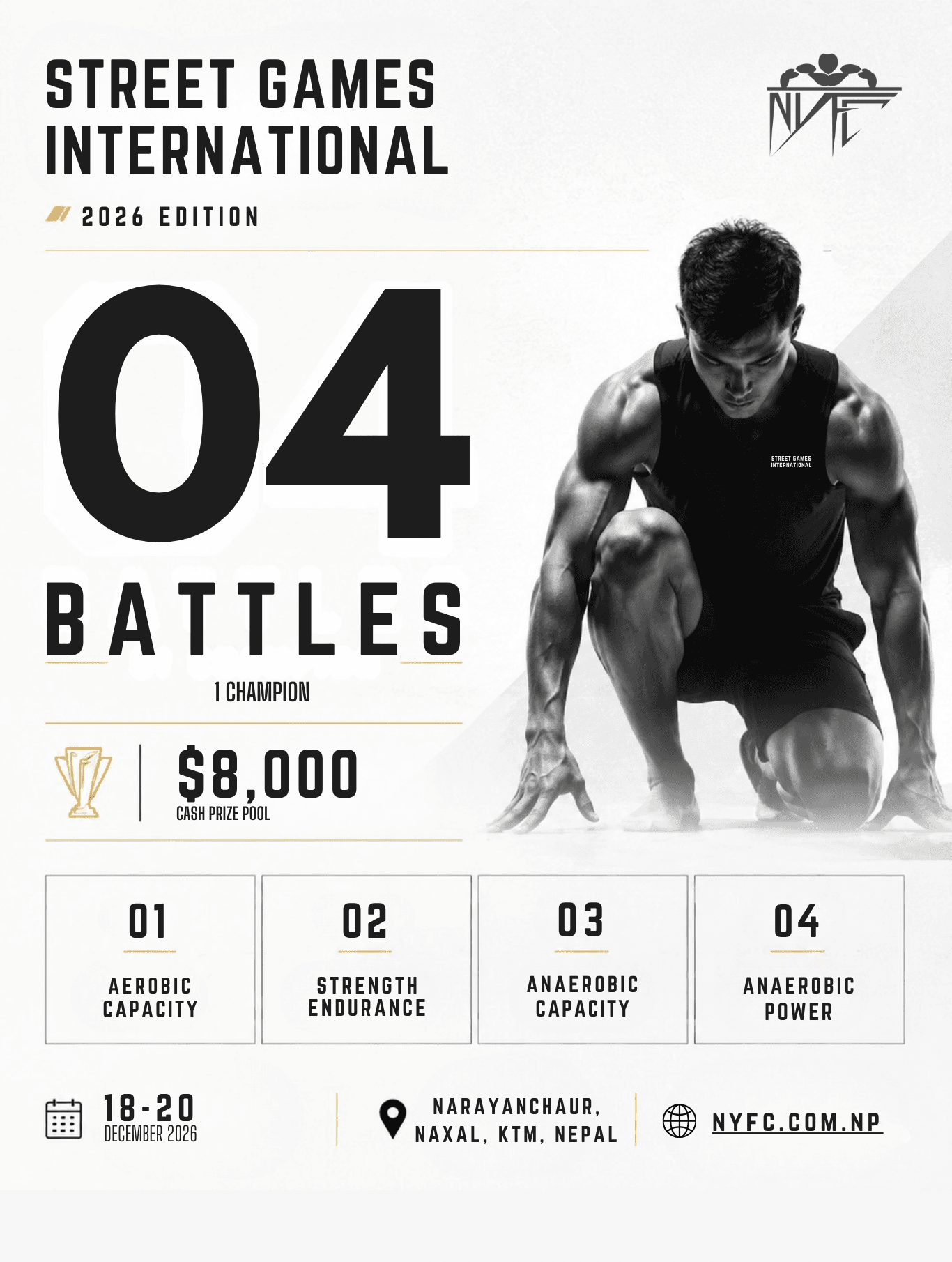 Street Games International 2026: four battles, one champion